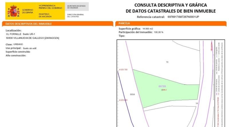 Zaragoza - Villanueva de Gállego - 98481m2