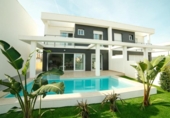 Chalet independiente con terreno en venta en la España, Santa Pola, ref: TR133838 foto