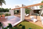 Chalet independiente con terreno en venta en la España, Torre-Pacheco, ref: TR312482 foto