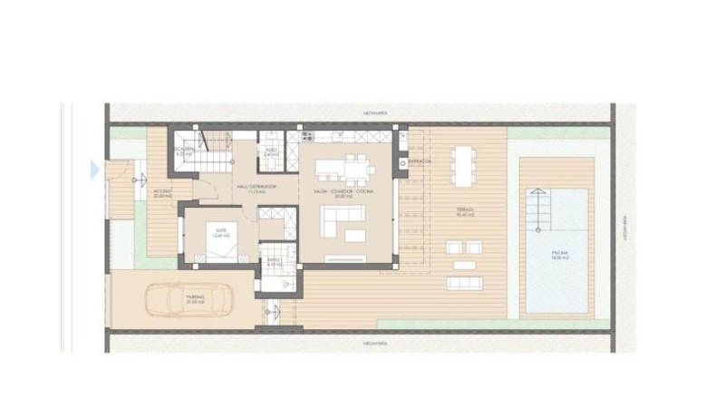 Almeria - Сан-Хуан де лос Террерос - 258m2
