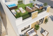 Chalet independiente con terreno en venta en la España, San Fulgencio, ref: TR263781 foto