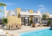 Chalet independiente con terreno en venta en la España, San Fulgencio, ref: TR263781 foto