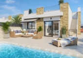 Chalet independiente con terreno en venta en la España, San Fulgencio, ref: TR348956 foto