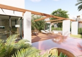 Chalet independiente con terreno en venta en la España, Torre-Pacheco, ref: TR319122 foto