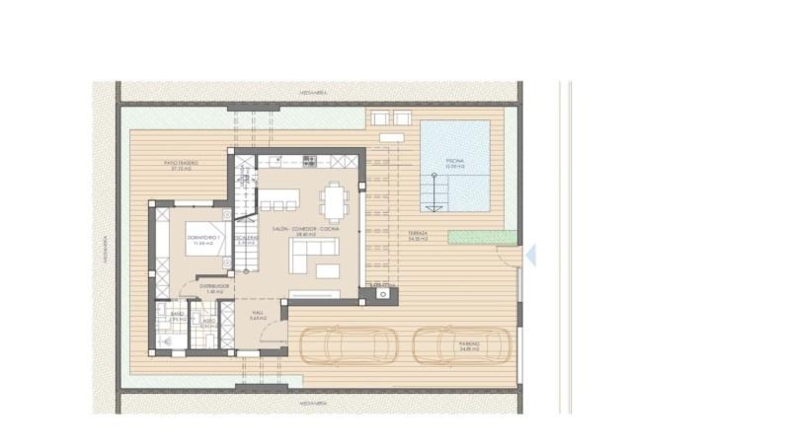 Almeria - Сан-Хуан де лос Террерос - 245m2