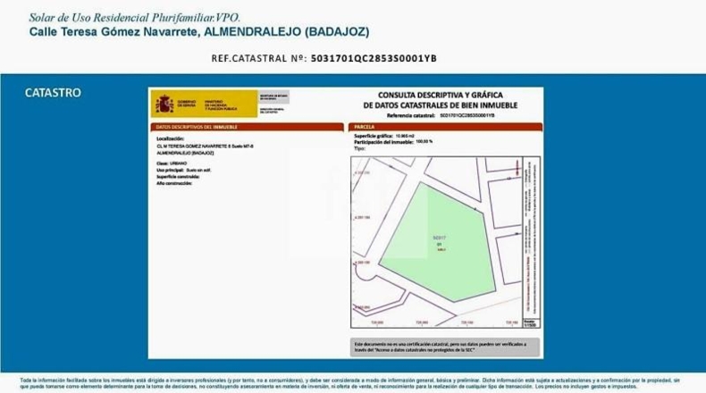 Badajoz - Almendralejo - 10965m2