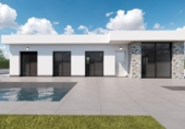 Chalet independiente con terreno en venta en la España, Calasparra, ref: TR290015 foto