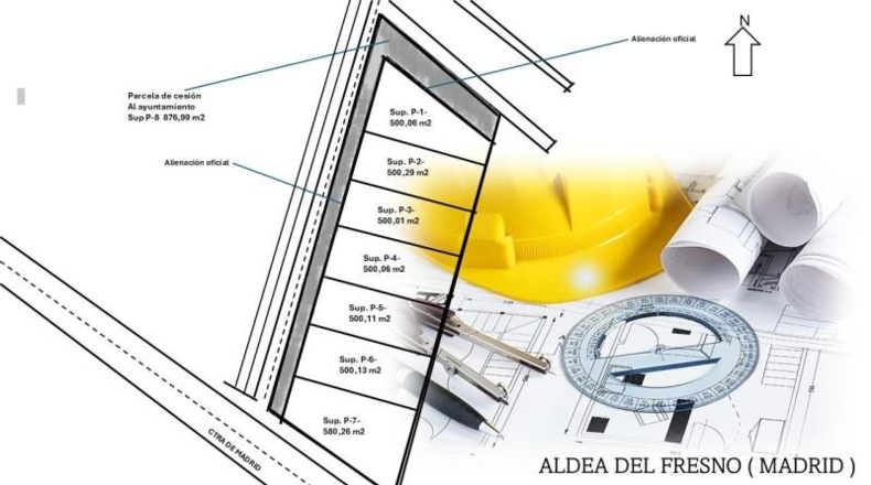 Comunidad de Madrid - Aldea del Fresno - 4516m2