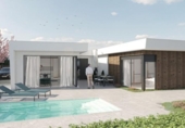 Chalet independiente con terreno en venta en la España, Murcia, ref: TR145137 foto