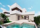 Chalet independiente con terreno en venta en la España, Los Alcázares, ref: TR361468 foto