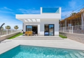 Chalet independiente con terreno en venta en la España, Algorfa, ref: TR332781 foto