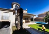 Chalet independiente con terreno en venta en la España, Molina de Segura, ref: TR382837 foto