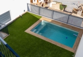 Chalet independiente con terreno en venta en la España, Algorfa, ref: TR265033 foto
