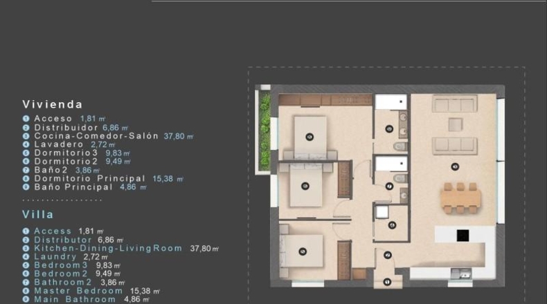Аликанте - Orihuela - 282m2