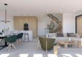 Chalet independiente con terreno en venta en la España, Monforte del Cid, ref: TR318067 foto