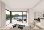 Chalet independiente con terreno en venta en la España, Molina de Segura, ref: TR249045 foto