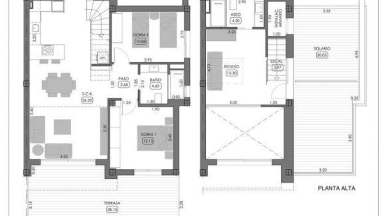 Alicante - Алгорфа - 210m2