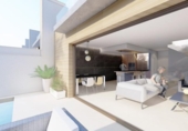 Chalet independiente con terreno en venta en la España, Algorfa, ref: TR145223 foto