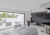 Chalet independiente con terreno en venta en la España, Algorfa, ref: TR145223 foto