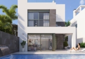 Chalet independiente con terreno en venta en la España, Orihuela, ref: TR156063 foto
