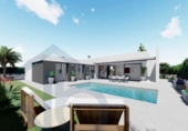 Chalet independiente con terreno en venta en la España, Pulpí, ref: TR194460 foto