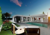 Chalet independiente con terreno en venta en la España, Pulpí, ref: TR194460 foto