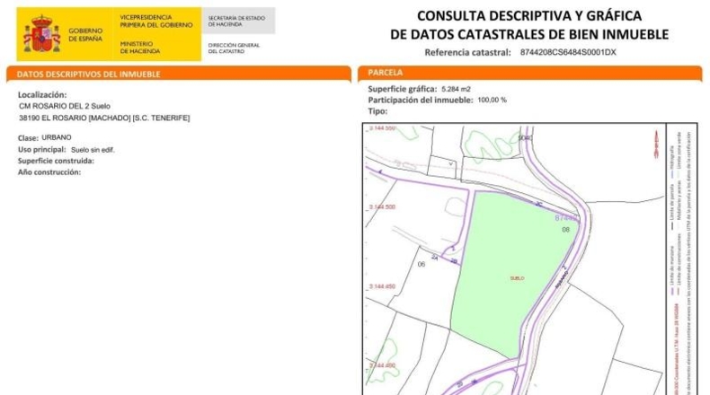 Santa Creu de Tenerife - San Cristóbal de La Laguna - 5284m2