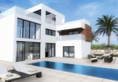 Chalet independiente con terreno en venta en la España, Finestrat, ref: TR156060 foto