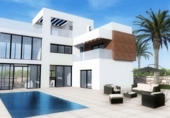 Chalet independiente con terreno en venta en la España, Finestrat, ref: TR156060 foto
