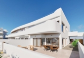 Отдельно стоящий дом с участком на продажу в городе Los Alcázares Фото