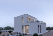 Chalet independiente con terreno en venta en la España, Fuente Álamo, ref: TR356170 foto