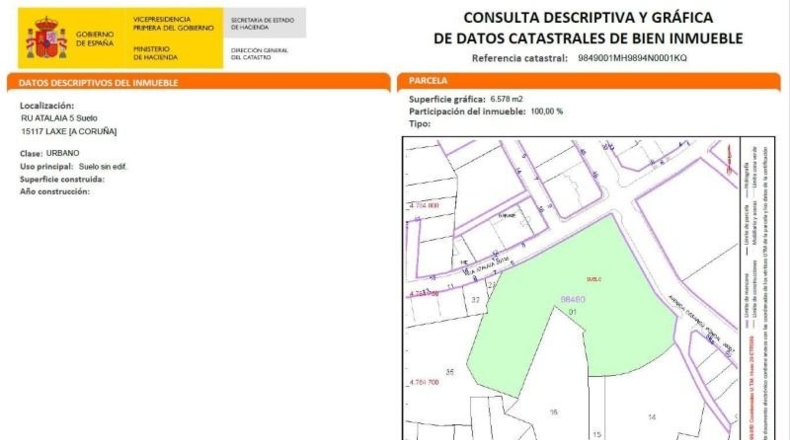 La Coruna - Laxe - 6578m2