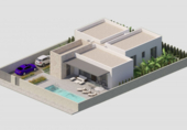 Chalet independiente con terreno en venta en la España, Benijófar, ref: TR137594 foto
