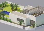 Chalet independiente con terreno en venta en la España, Benijófar, ref: TR137595 foto