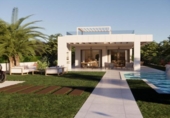 Chalet independiente con terreno en venta en la España, Monforte del Cid, ref: TR247332 foto