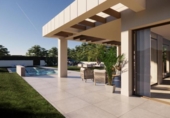 Chalet independiente con terreno en venta en la España, Monforte del Cid, ref: TR247332 foto