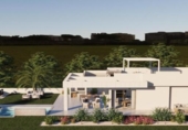 Chalet independiente con terreno en venta en la España, Monforte del Cid, ref: TR247332 foto