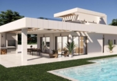 Chalet independiente con terreno en venta en la España, Monforte del Cid, ref: TR247332 foto
