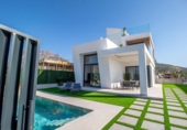 Chalet independiente con terreno en venta en la España, Finestrat, ref: TR151432 foto