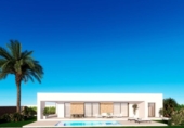 Chalet independiente con terreno en venta en la España, Finestrat, ref: TR241035 foto