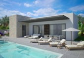 Chalet independiente con terreno en venta en la España, Benijófar, ref: TR145158 foto