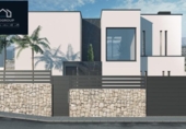 Chalet independiente con terreno en venta en la España, Finestrat, ref: TR222085 foto