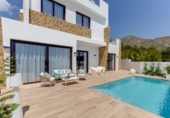 Chalet independiente con terreno en venta en la España, Finestrat, ref: TR246826 foto