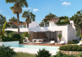 Chalet independiente con terreno en venta en la España, Monforte del Cid, ref: TR112240 foto