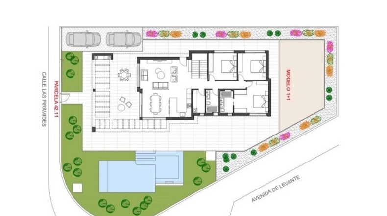 Alicante - Monforte del Cid - 675m2
