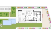 Chalet independiente con terreno en venta en la España, Monforte del Cid, ref: TR247336 foto
