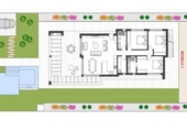 Chalet independiente con terreno en venta en la España, Monforte del Cid, ref: TR247336 foto