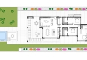 Chalet independiente con terreno en venta en la España, Monforte del Cid, ref: TR247336 foto