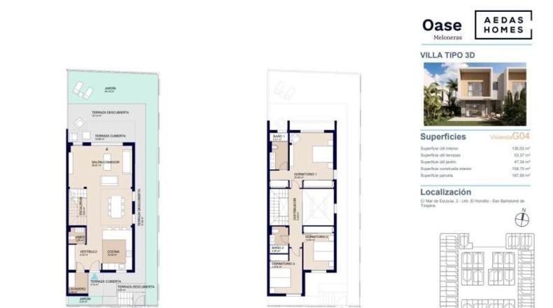 Las Palmas - San Bartolomé de Tirajana - 125m2