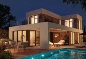 Chalet independiente con terreno en venta en la España, Finestrat, ref: TR249223 foto